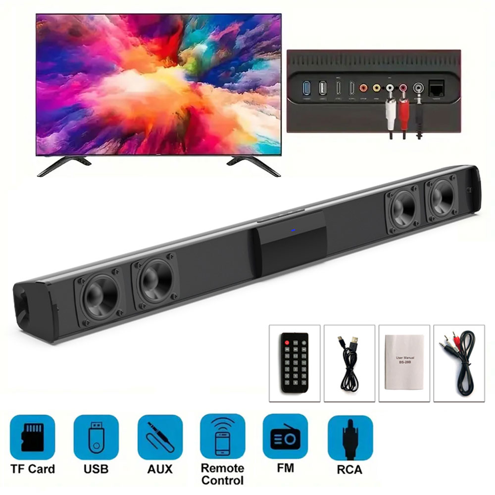Home Cinema Bose - Głośniki Soundbar, Bluetooth 5.3, stereofoniczny Soundbar