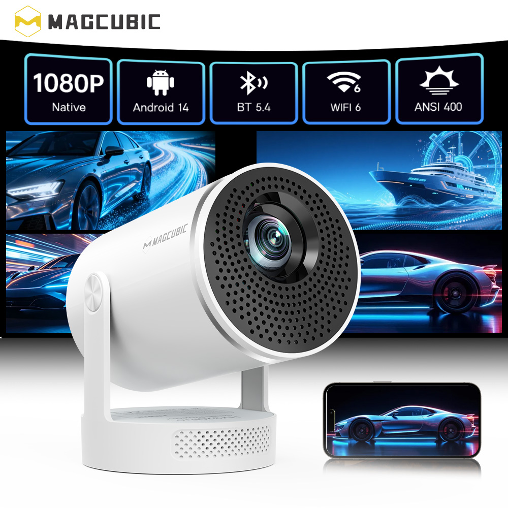 Home Cinema Night - Magcubic Android 14 Natywny projektor 1080P