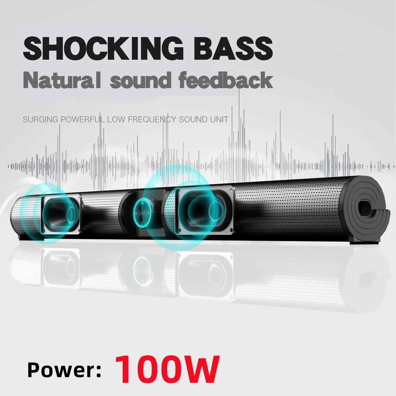 Home Cinema Bose - BS-55 100W bezprzewodowe głośniki komputerowe Bluetooth
