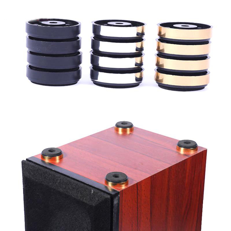 Home Cinema Rack - 4 szt. Kolce do głośników, nóżki