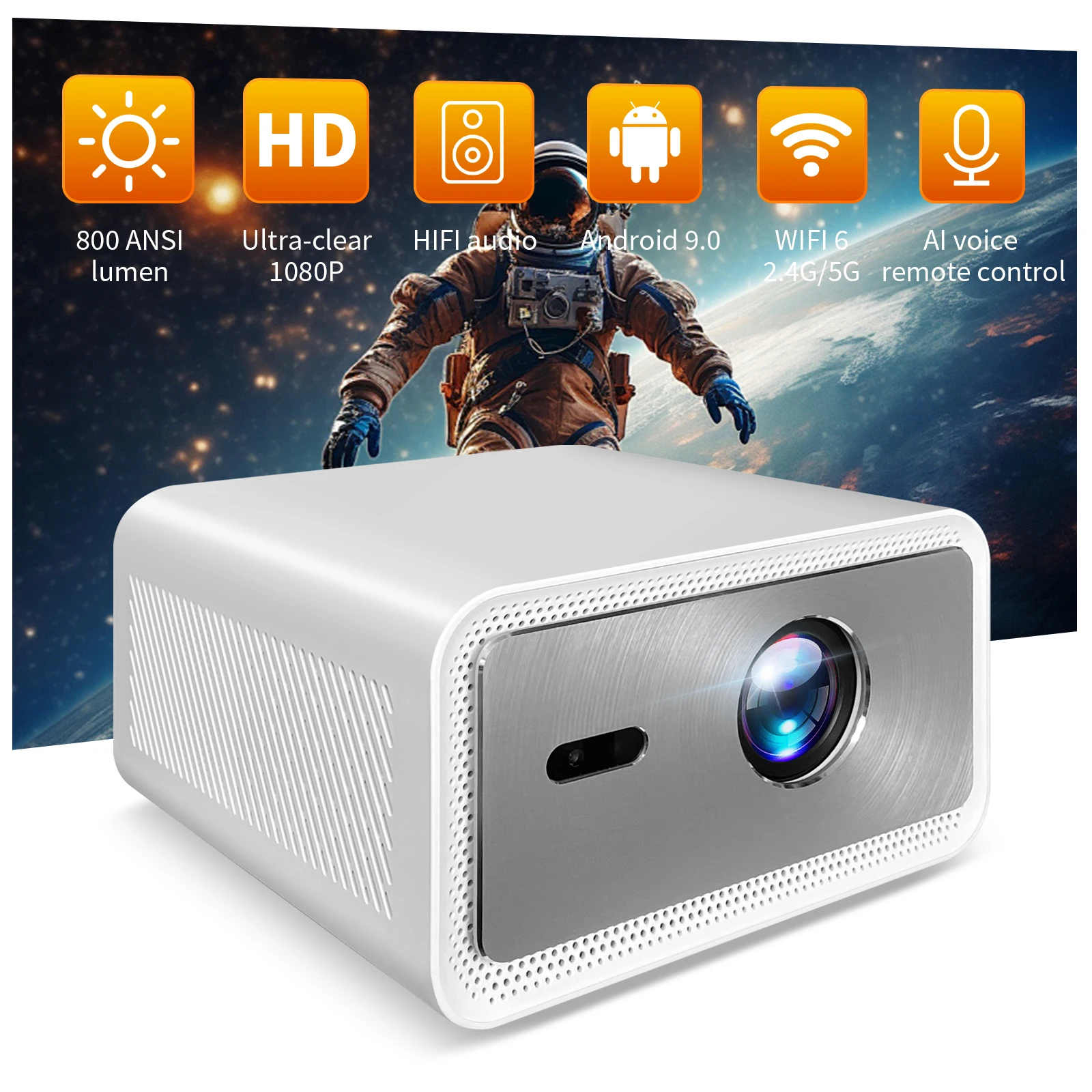 Home Cinema Experience - Projektor 4K Ultra HD 2025 z
