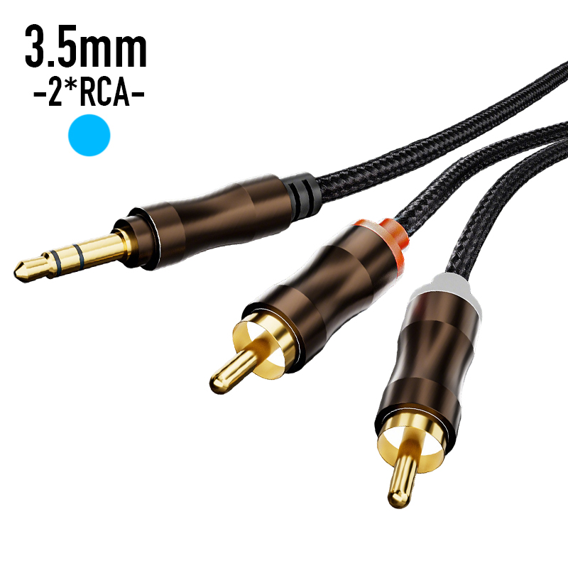 Home Cinema Ampli - Kabel audio RCA na 3,5 mm