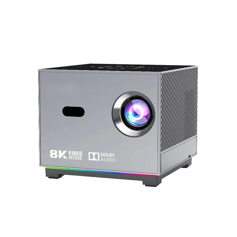 Home Cinema Speaker System - Mini projektor LED, system Android 9,