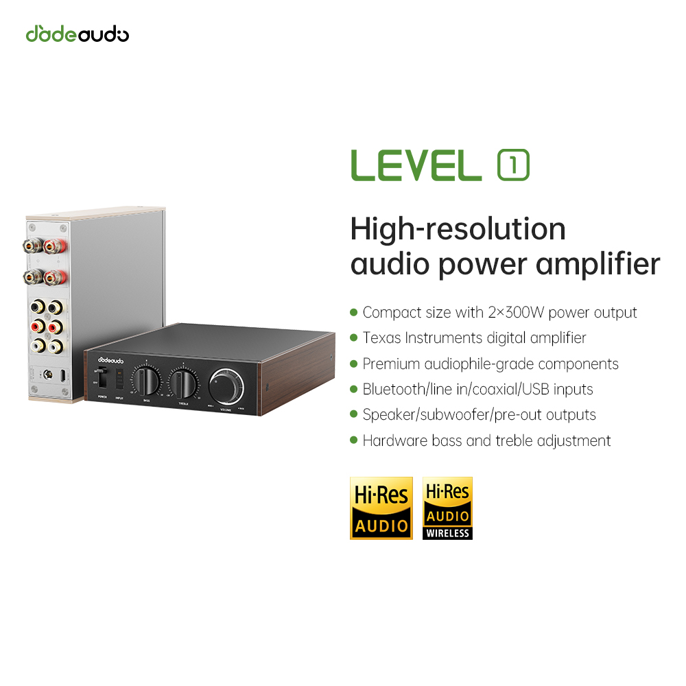 Home Cinema Choice - Wzmacniacz JadeAudio Level 1 Desktop HiFi