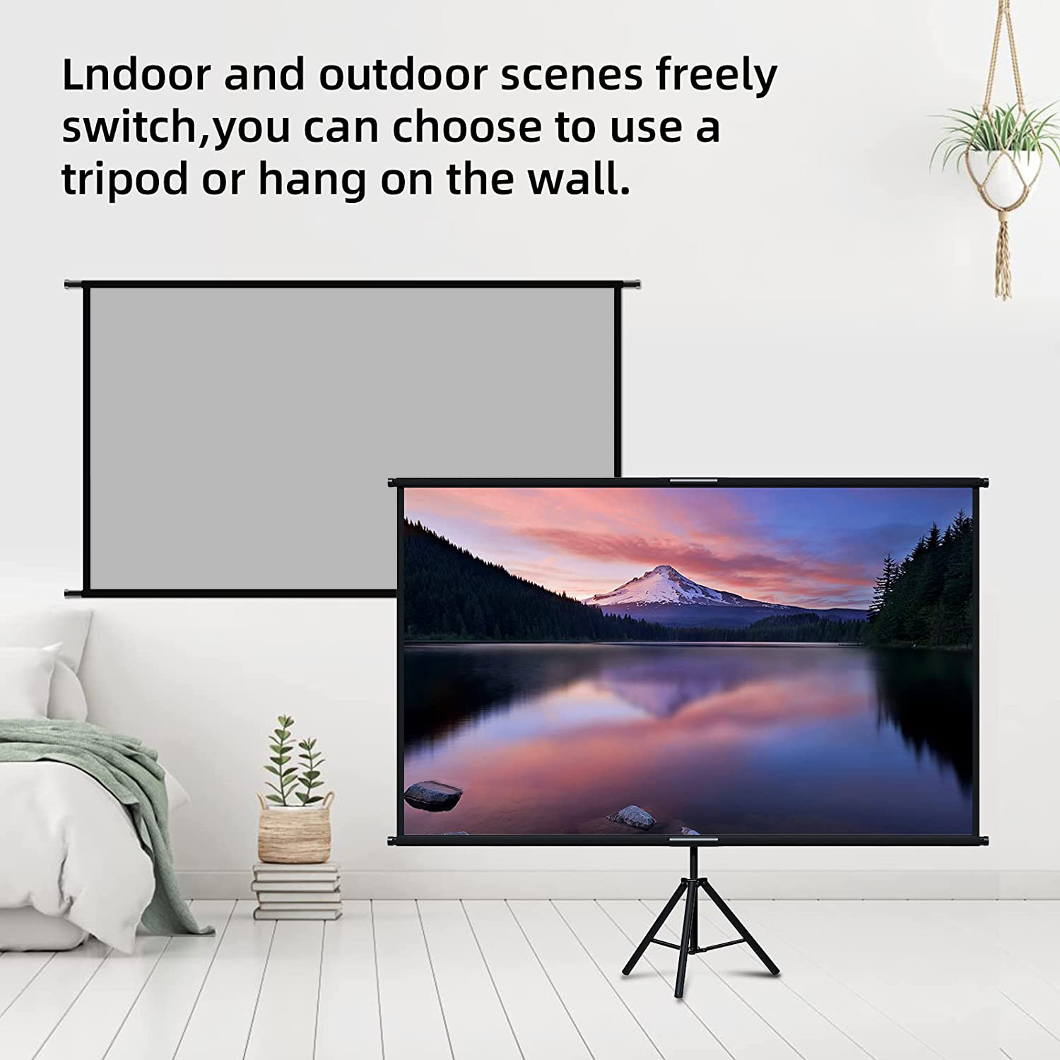 Ekran projektora VEIDADZ ze st – Home Cinema Rack recenzja i cena