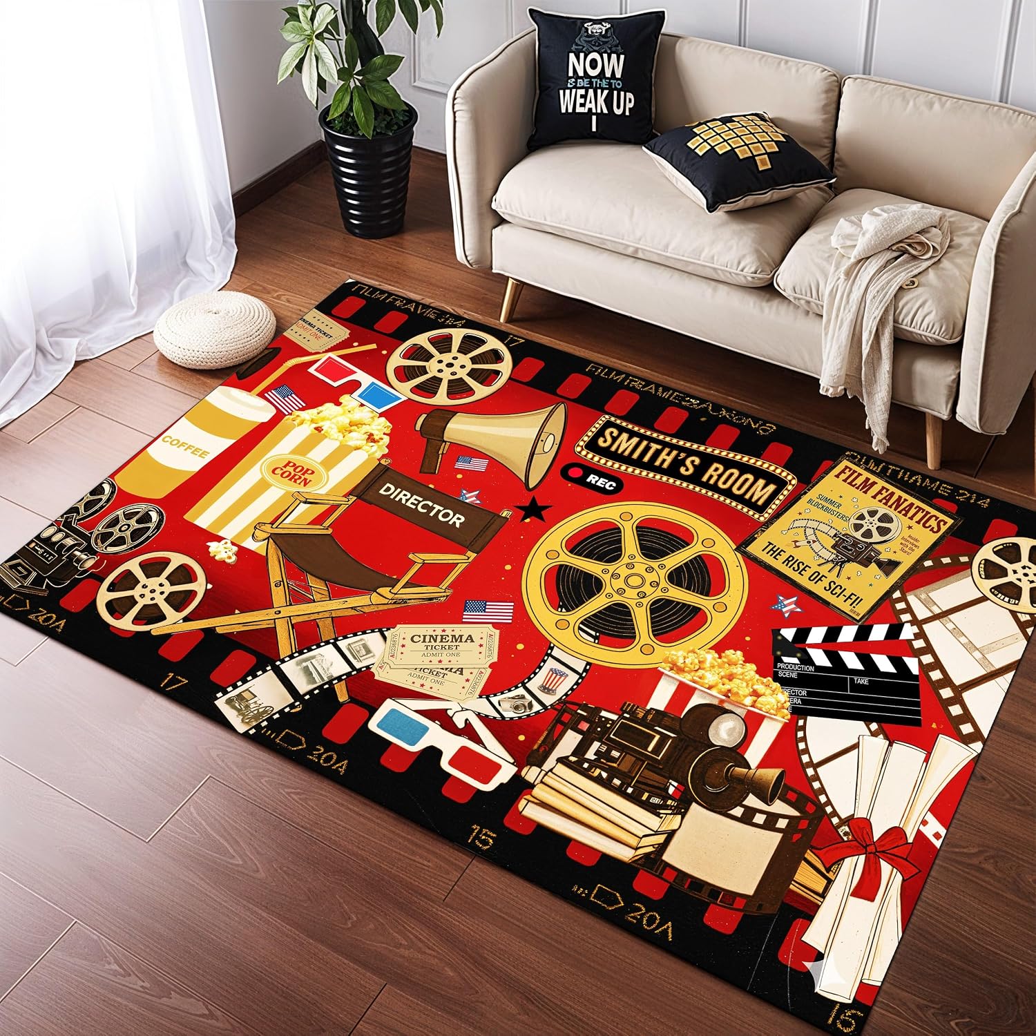 Dywan z motywem kinowym z możl – Home Cinema Night recenzja i cena