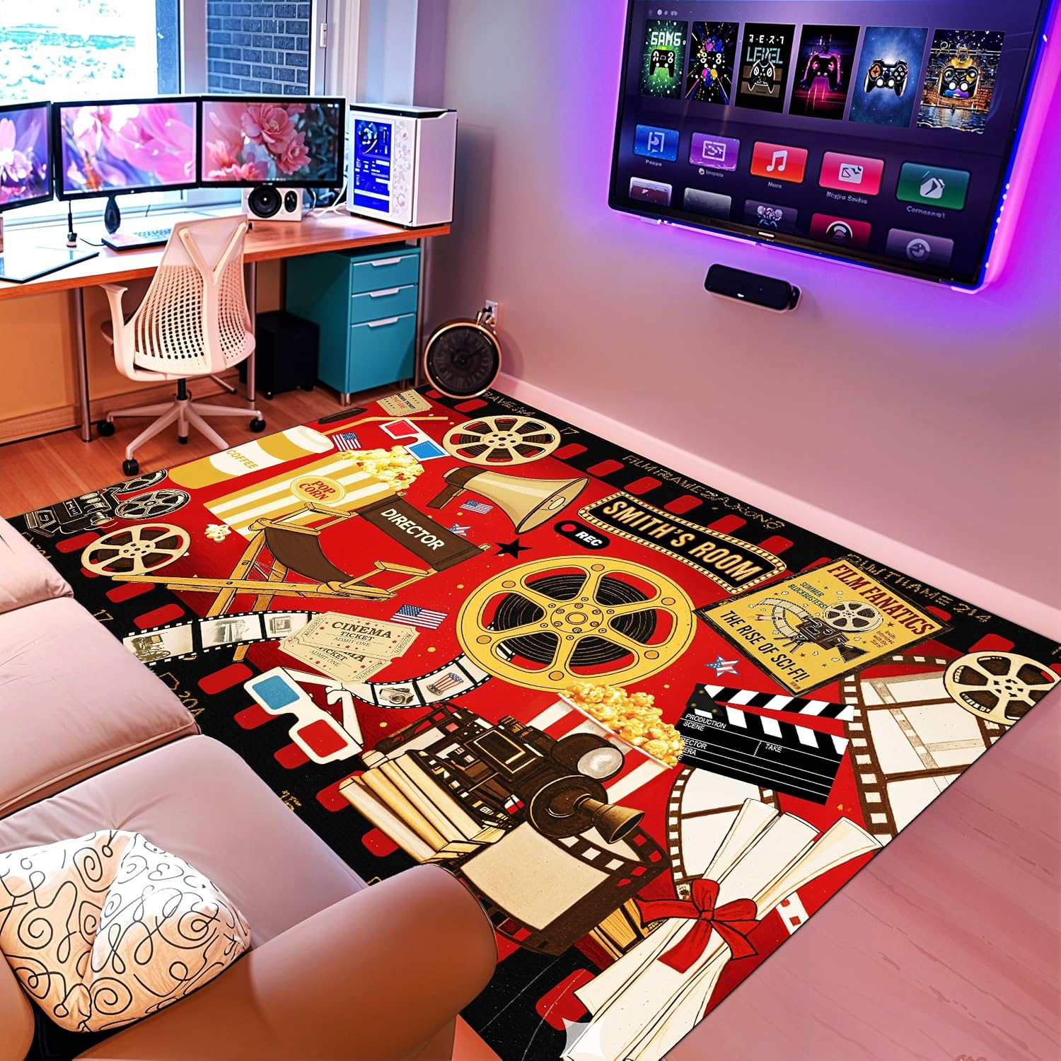 Dywan z motywem kinowym z możl – Home Cinema Night recenzja i cena