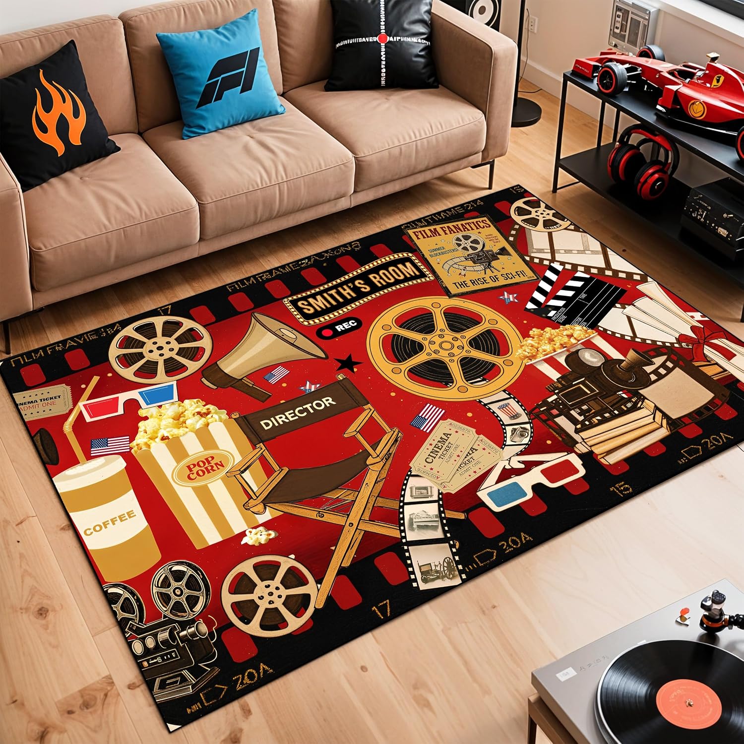 Dywan z motywem kinowym z możl – Home Cinema Night recenzja i cena