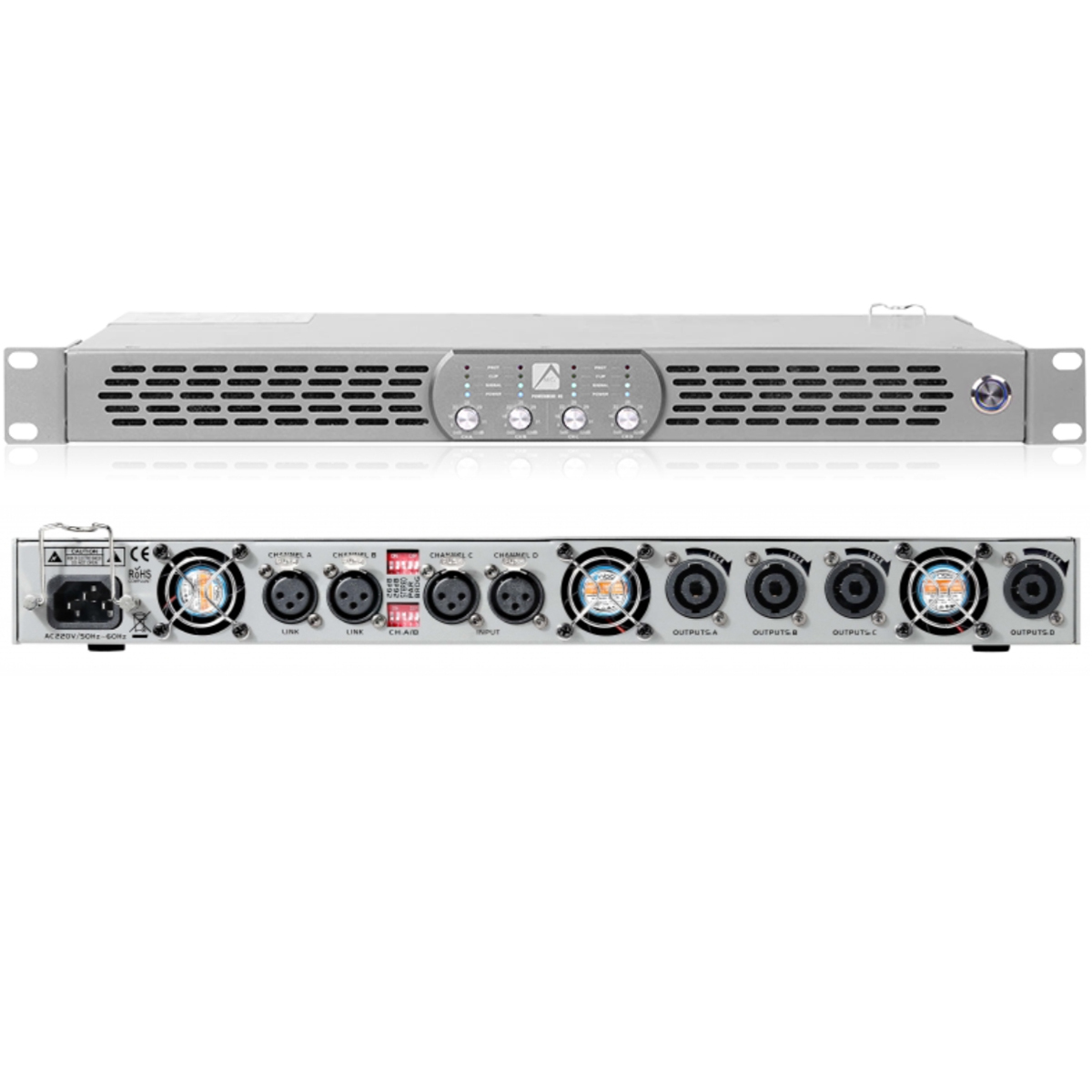 Wzmacniacz cyfrowy 1U, 4-kanał – Home Cinema Ampli recenzja i cena