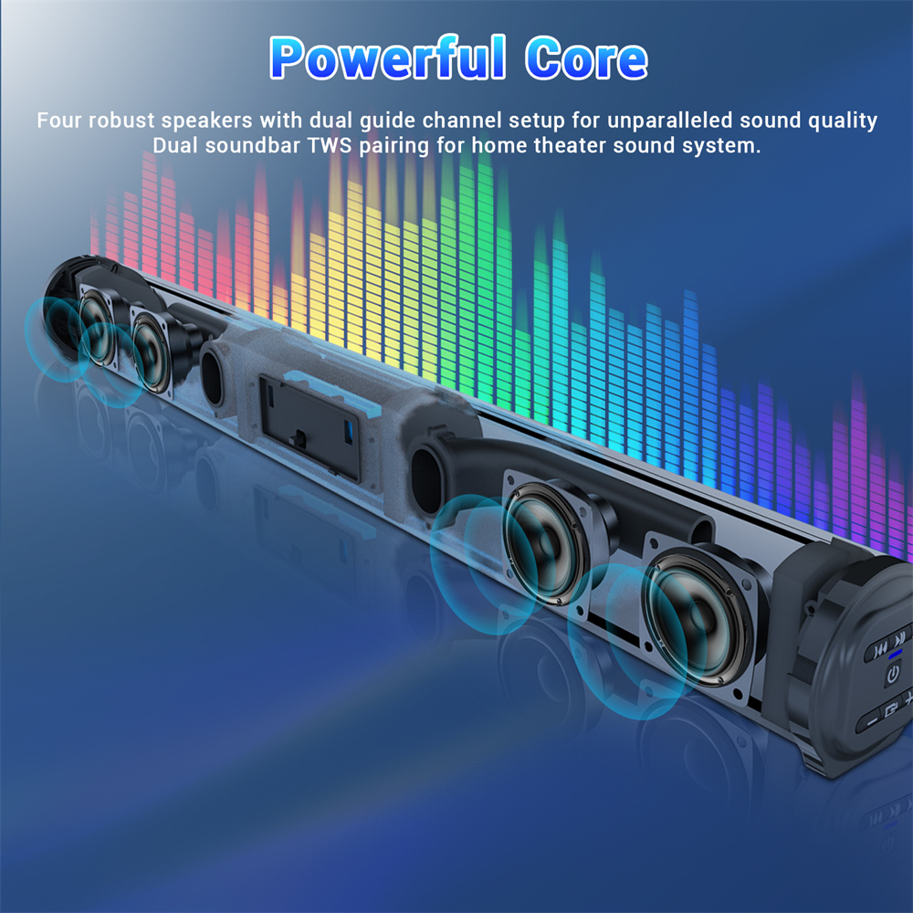 Sound Bar TV Sound System Głoś – Home Cinema Speaker System recenzja i cena