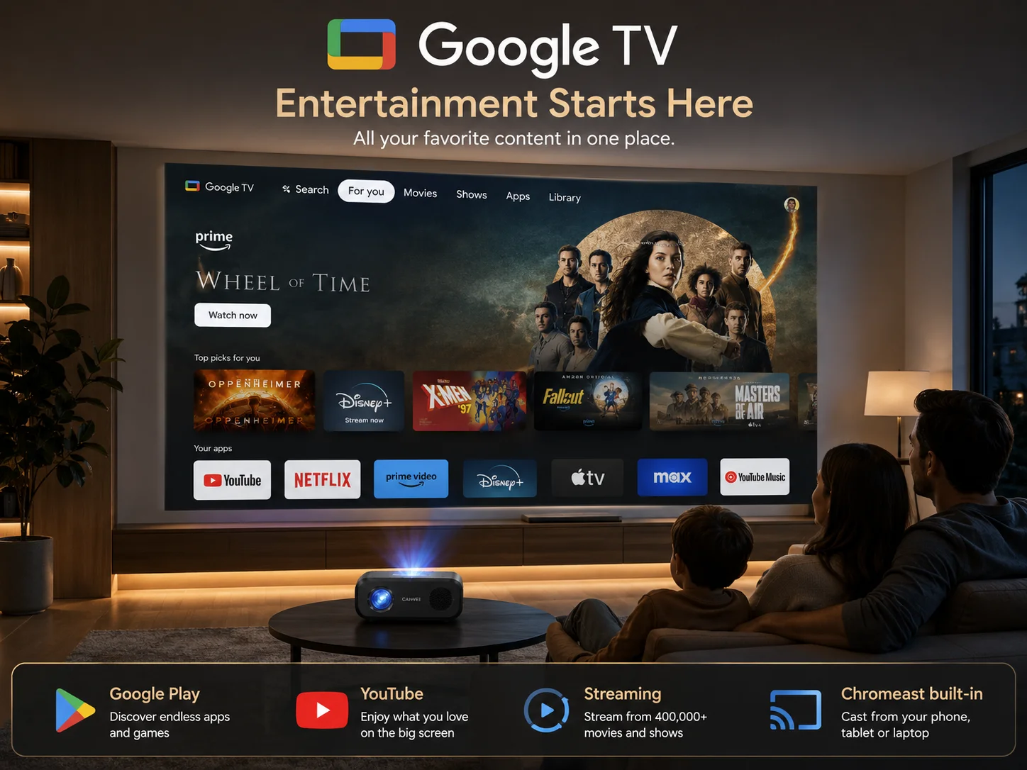 Projektor 4000ANSI 4K S7 do uż – Home Cinema Experience recenzja i cena