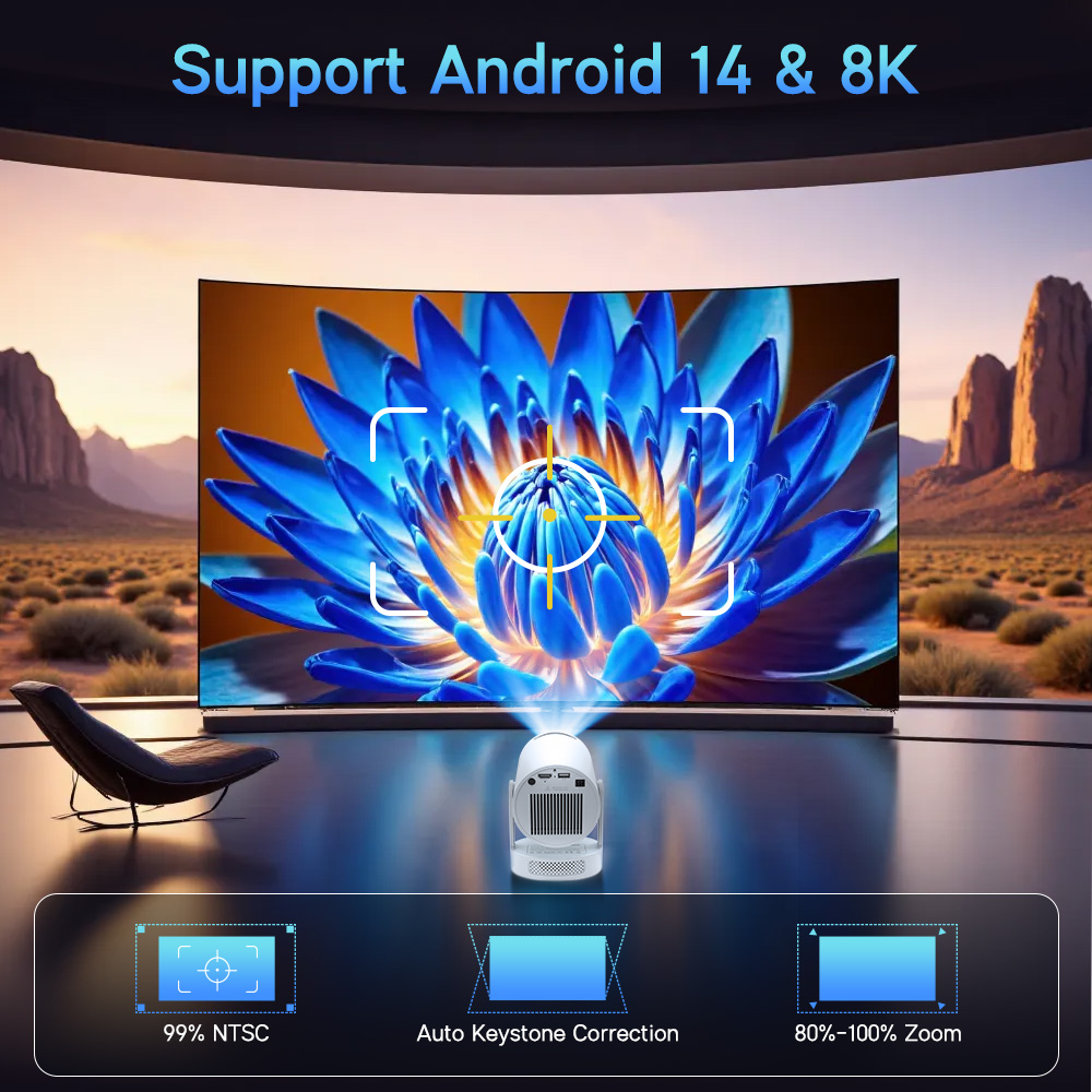 Magcubic Android 14 Natywny pr – Home Cinema Night recenzja i cena