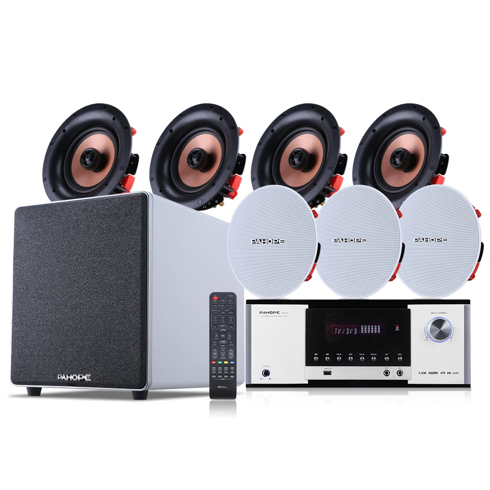 Zestaw głośników sufitowych 7. – Home Cinema Speaker System recenzja i cena
