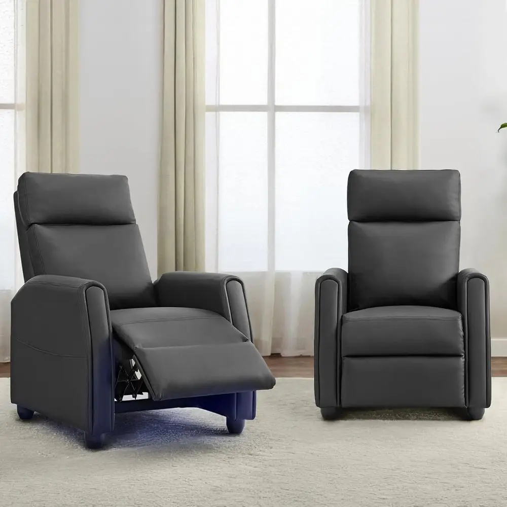 Czarny fotel rozkładany do kin – Home Cinema Rack recenzja i cena