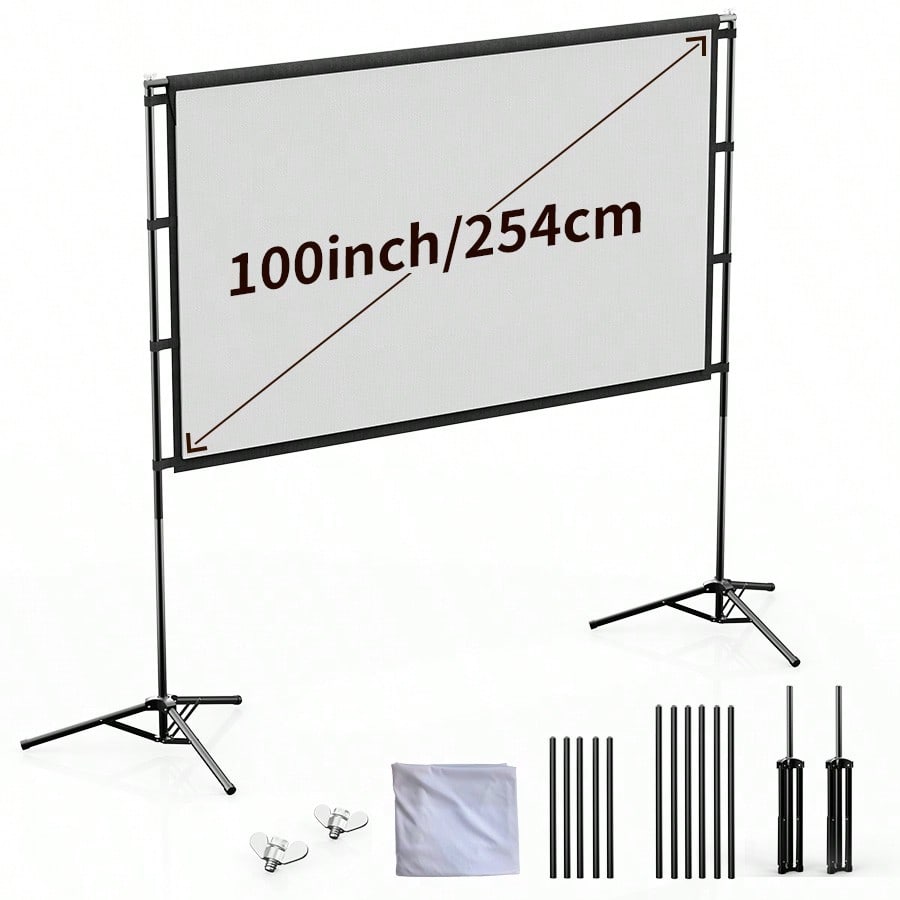 Ekran projekcyjny XBJ 100 cali – Home Cinema Rack recenzja i cena
