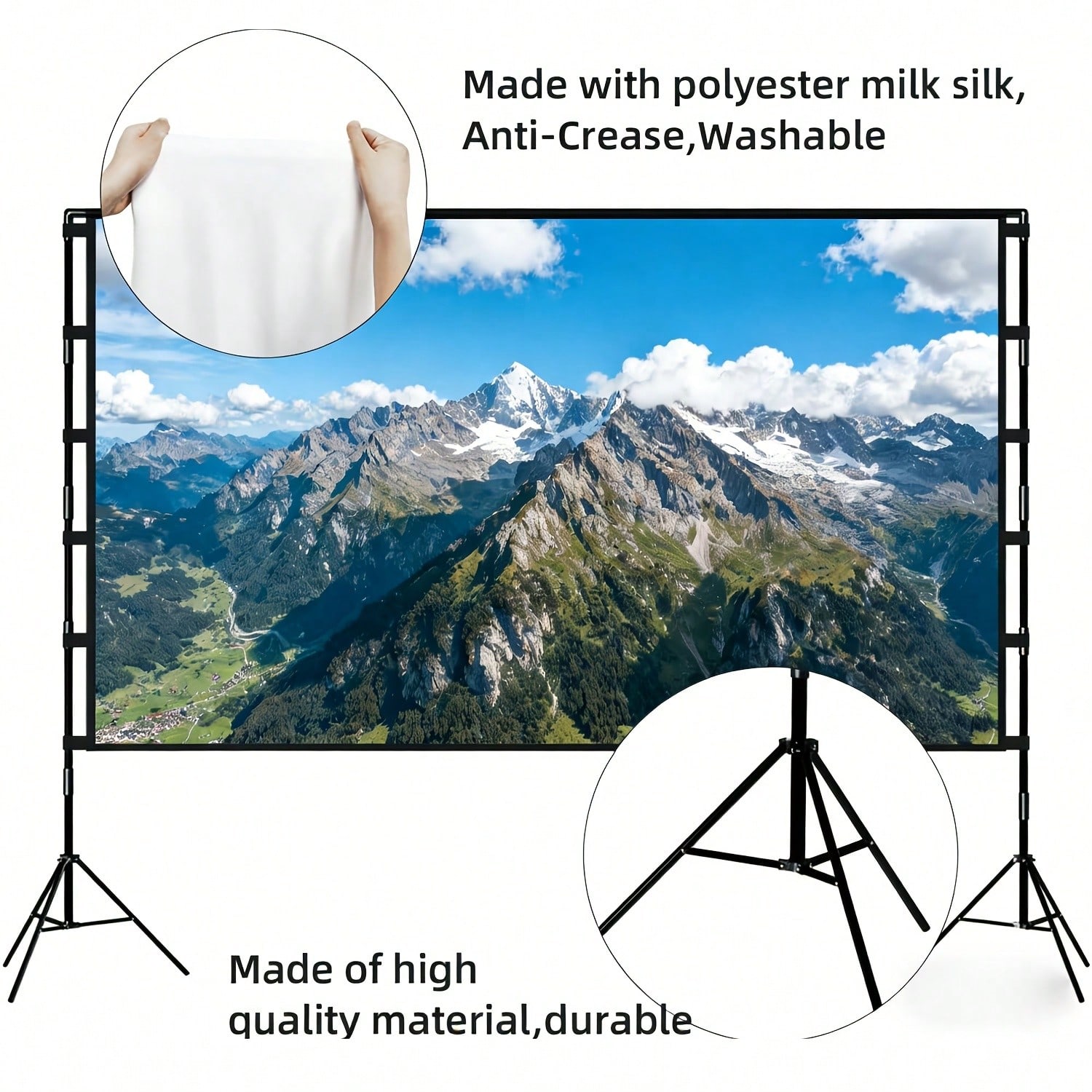 Ekran projekcyjny XBJ 100 cali – Home Cinema Rack recenzja i cena
