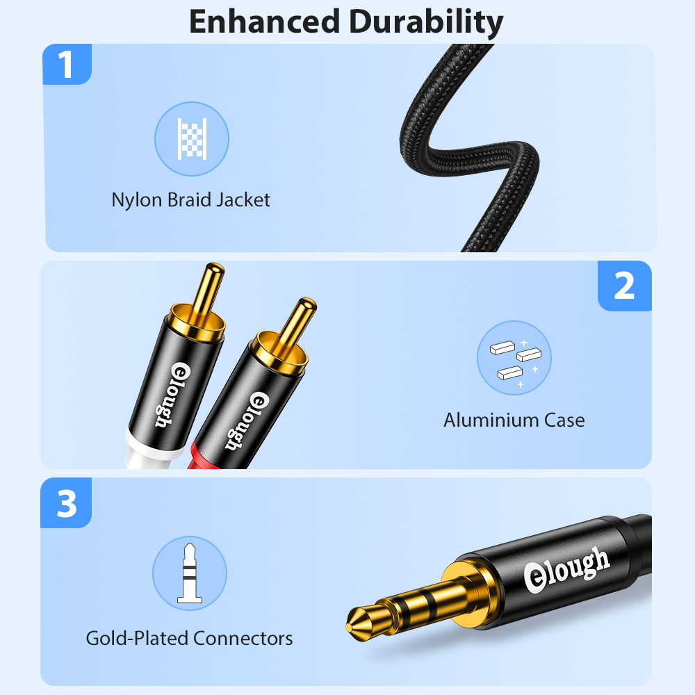 Elough kabel RCA AUX RCA kabel – Home Cinema Ampli recenzja i cena