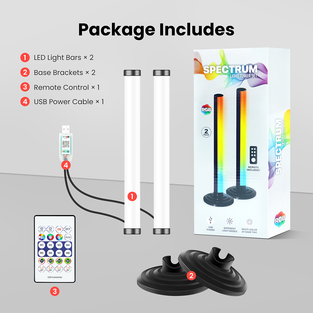 Inteligentna lampa podłogowa L – Home Cinema Rack recenzja i cena