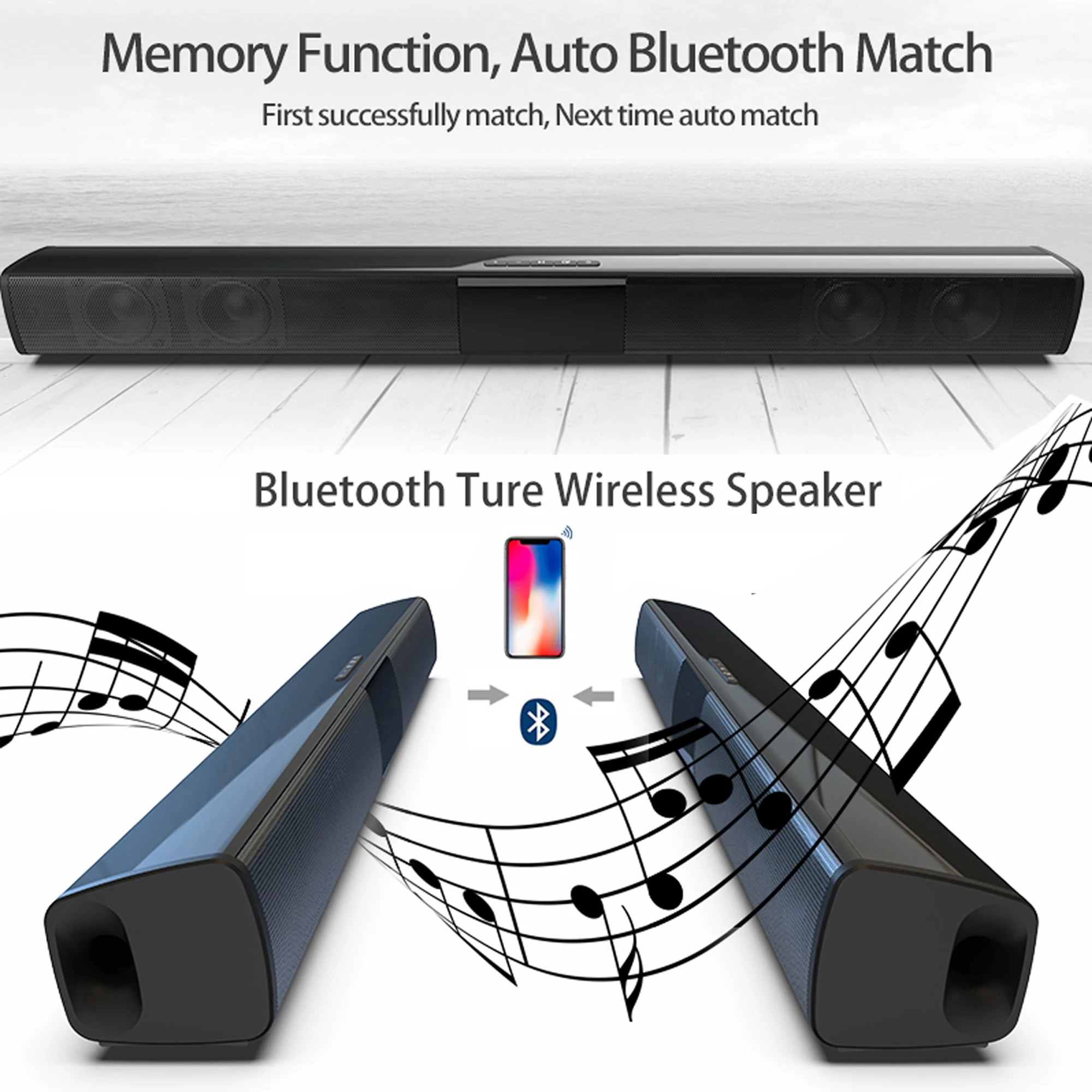 40W Soundbar dużej mocy do tel – Home Cinema Speaker System recenzja i cena