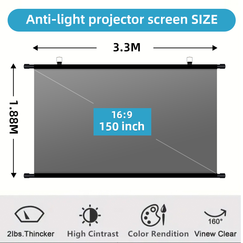 Ekran projekcyjny 150 cali 16: – Home Cinema Rack recenzja i cena