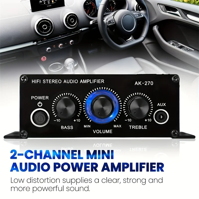 AK-270 400W Mini Wzmacniacz Mo – Home Cinema Ampli recenzja i cena