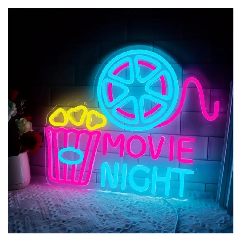Neonowy Znak na Wieczór Filmow – Home Cinema Night recenzja i cena